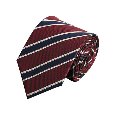 红色领带男正装结婚新郎婚礼免打