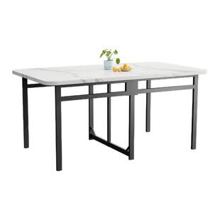 云沐语折叠桌子长方形餐桌家用小户型可移动现代伸缩桌多功能饭桌