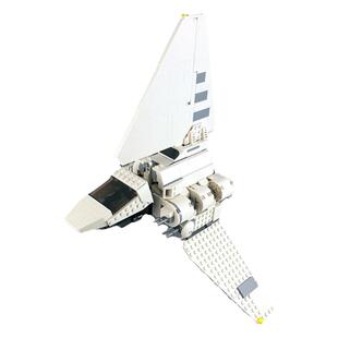 中国积木星球大战75302帝国穿梭机大白鹅战机男孩拼装玩具60072