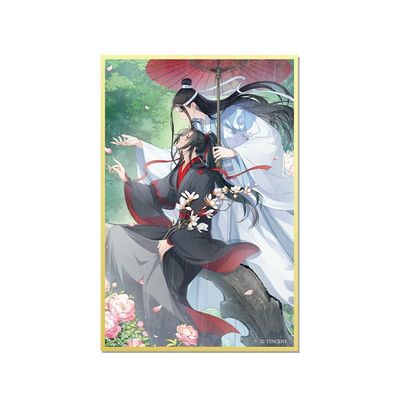 《魔道祖师》动画 七周年 抚雨系列魏无羡蓝忘机收藏吧唧立牌周边