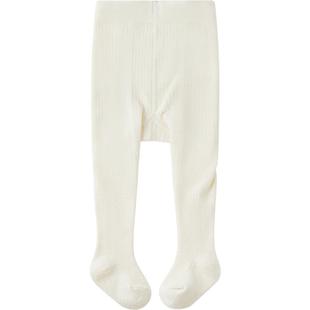 微狮牧尼婴儿连裤袜秋冬新年喜庆宝宝打底裤加厚小童裤袜拜年红色