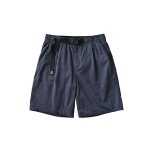 SOULGOODS 户外运动休闲短裤纯色简约百搭2025夏季新品