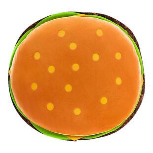 创意薯条汉堡包毛绒玩具可爱吃货零食抱枕布娃娃床上抱着睡觉玩偶