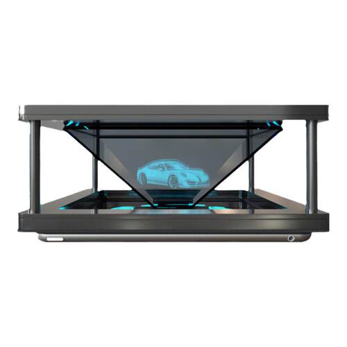 360度ipad平板电脑全息3d投影仪全息玻璃金字塔裸眼四维展示柜