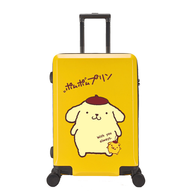 儿童布丁狗20寸登机箱万向轮
