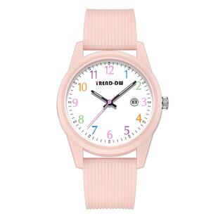 学霸手表女孩初中小学生儿童女童2025新款防水简约高颜值只看时间