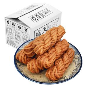 集香草天津风味大粗麻花零食传统