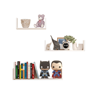 客厅免打孔墙上置物架挂墙壁隔板墙面书架电视墙壁挂架卧室收纳