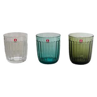 芬兰Iittala伊塔拉露珠睿米彩色玻璃茶水杯口杯子进口北欧现货正