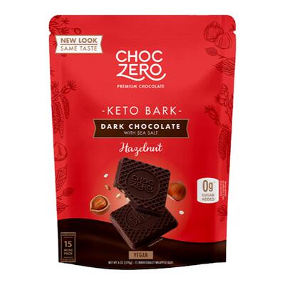 CHOCZERO零巧坚果黑巧克力170g