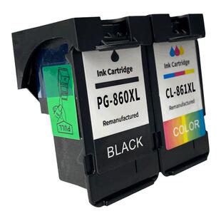 适用佳能TS5380 TS5380t墨盒PG860黑色CL861彩色大容量PG-860XL CL-861XL墨水盒 油墨 非原装