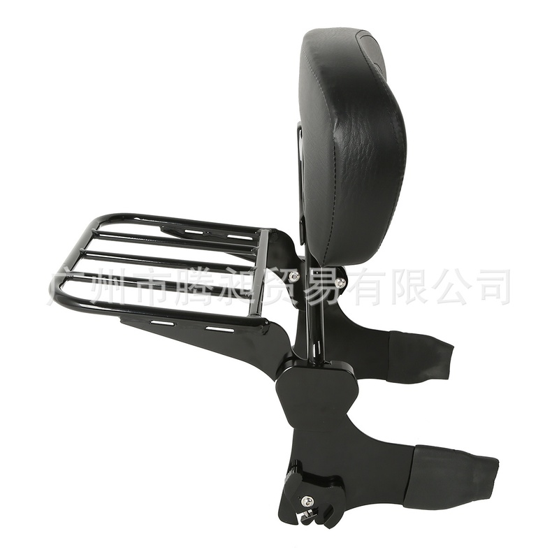 适用哈雷巡航车 哈雷路王 改装后靠背 后货架 1997-2008