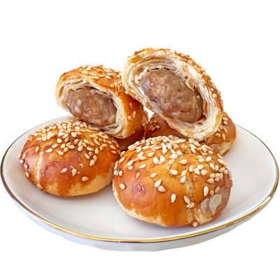 唐山特产棋子烧饼香酥猪肉馅