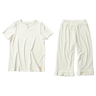 allblu幼岚【桉树皮罗纹家居服】儿童家居服25春夏新女童睡衣透气
