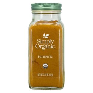 Simply进口天然有机纯姜黄粉健康调味香料咖啡牛奶冲饮佐料调味品