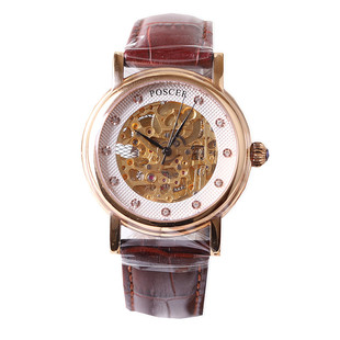 正品poscer宝时捷手表男表男士潮流镂空腕表自动机械表保时捷6040