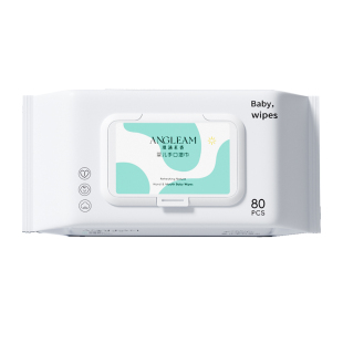 纯水婴儿湿纸巾手口专用幼儿园新生宝宝儿童小学生家庭实惠大包装