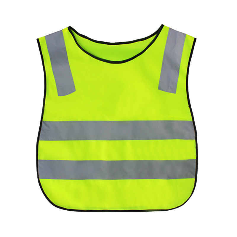 儿童马甲反光衣小学生安全幼儿园背心荧光警示服班服防护马夹外套