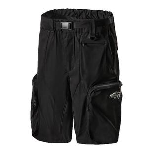 ECCO×白山联名胶囊系列 透气防泼水户外软壳短裤男 EW251P005