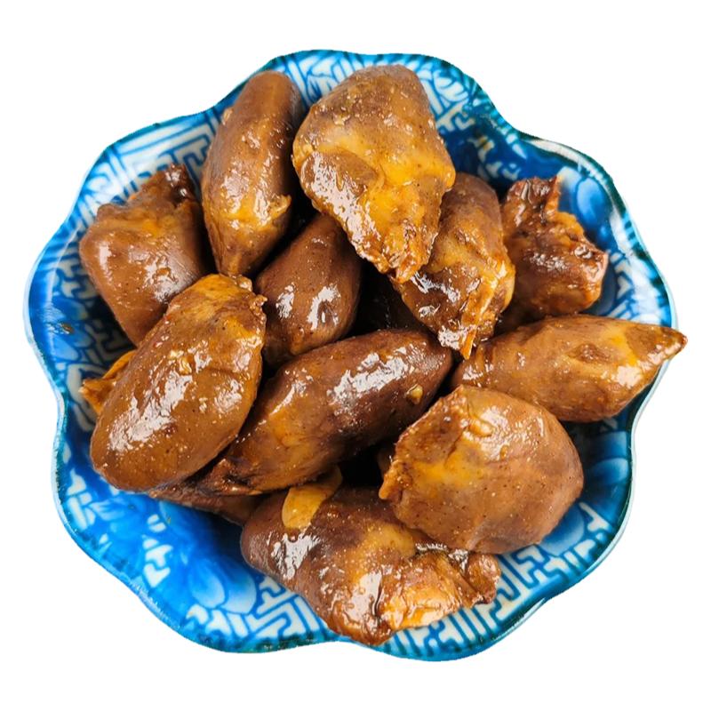 香辣卤鸭心即食熟食卤味鸭货肉食休闲食品小吃零食批发小包装