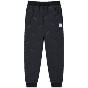 特步童装儿童羽绒裤男童冬季新款运动裤户外防水加厚保暖防寒长裤