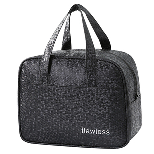 手提化妆包女简约便携旅行大容量洗漱包男ins风超火化妆品收纳包