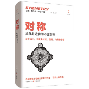 对称 赫尔曼·外尔 著 以简明的方式讲解几何与群的本质 探索自然秩序 数学读物 科普