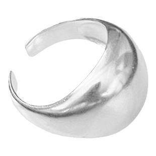 通体S925纯银韩版磨砂古法包包戒指环重工韩系开口设计感高级轻奢