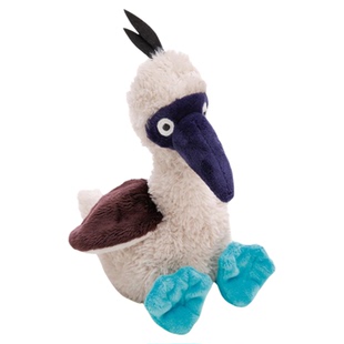 德国NICI专柜正品蓝脚鲣鸟苏拉飞行界战斗机毛绒玩具公仔玩偶卡通