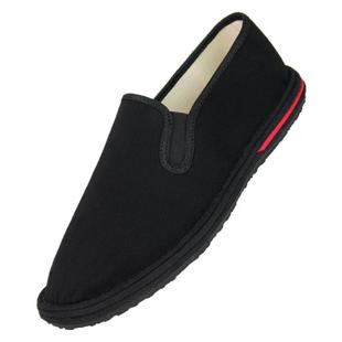 加米羊新款老北京布鞋男黑底春夏透气软底开车千层底休闲鞋一脚蹬