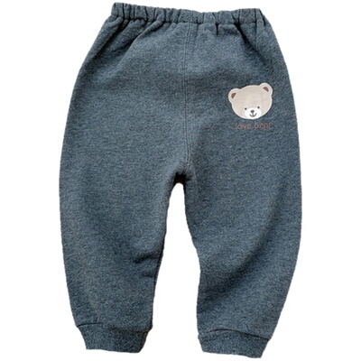 康欣儿长裤纯抽外出裤小熊休闲