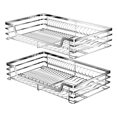 固特304不锈钢拉篮厨房橱柜