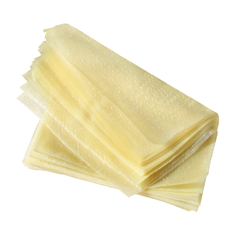 豆腐皮干货头层农家手工蝉翼薄腐竹皮千张油豆皮炸响铃卷商用美食