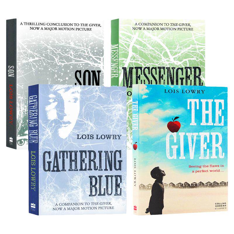 记忆传授人The Giver 赐予者 英文原版小说 Lois Lowry 洛伊丝劳里 科幻乌托邦文学作品  同名电影英语读物  纽伯瑞儿童文学金奖