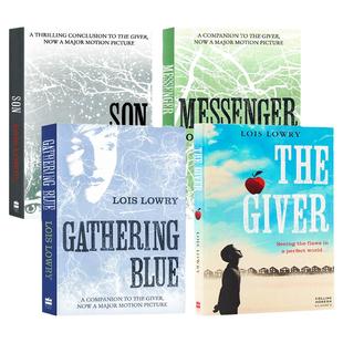 记忆传授人The Giver 赐予者 英文原版小说 Lois Lowry 洛伊丝劳里 科幻乌托邦文学作品 同名电影英语读物 纽伯瑞儿童文学金奖