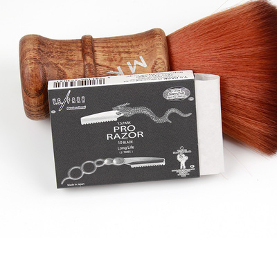 日本原装进口YSPARK削刀刀片理发剪发削刀YS专用刀片YS削刀10片装