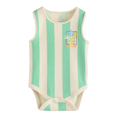 英国NEXT婴儿薄款连身衣无袖背心