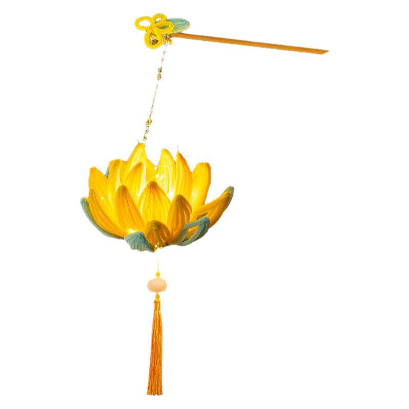 重阳节灯笼扭扭棒荷花灯笼手工diy灯笼材料包幼儿园儿童学校花灯