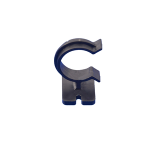 水族箱鱼缸配件 雨淋管水管灯管卡夹 白色黑色开口式吸盘卡子管夹