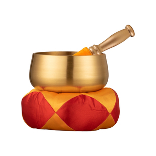 铜磬颂钵音碗纯黄铜手工钵盂法器冥想疗愈乐器静心瑜伽道家佛引罄