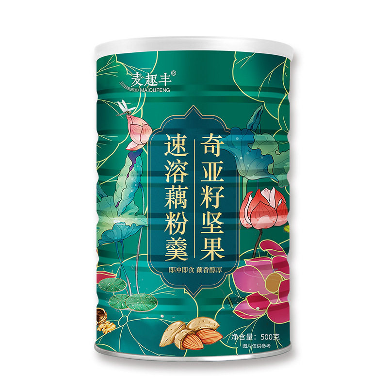 奇亚籽坚果藕粉麦趣丰即食代餐