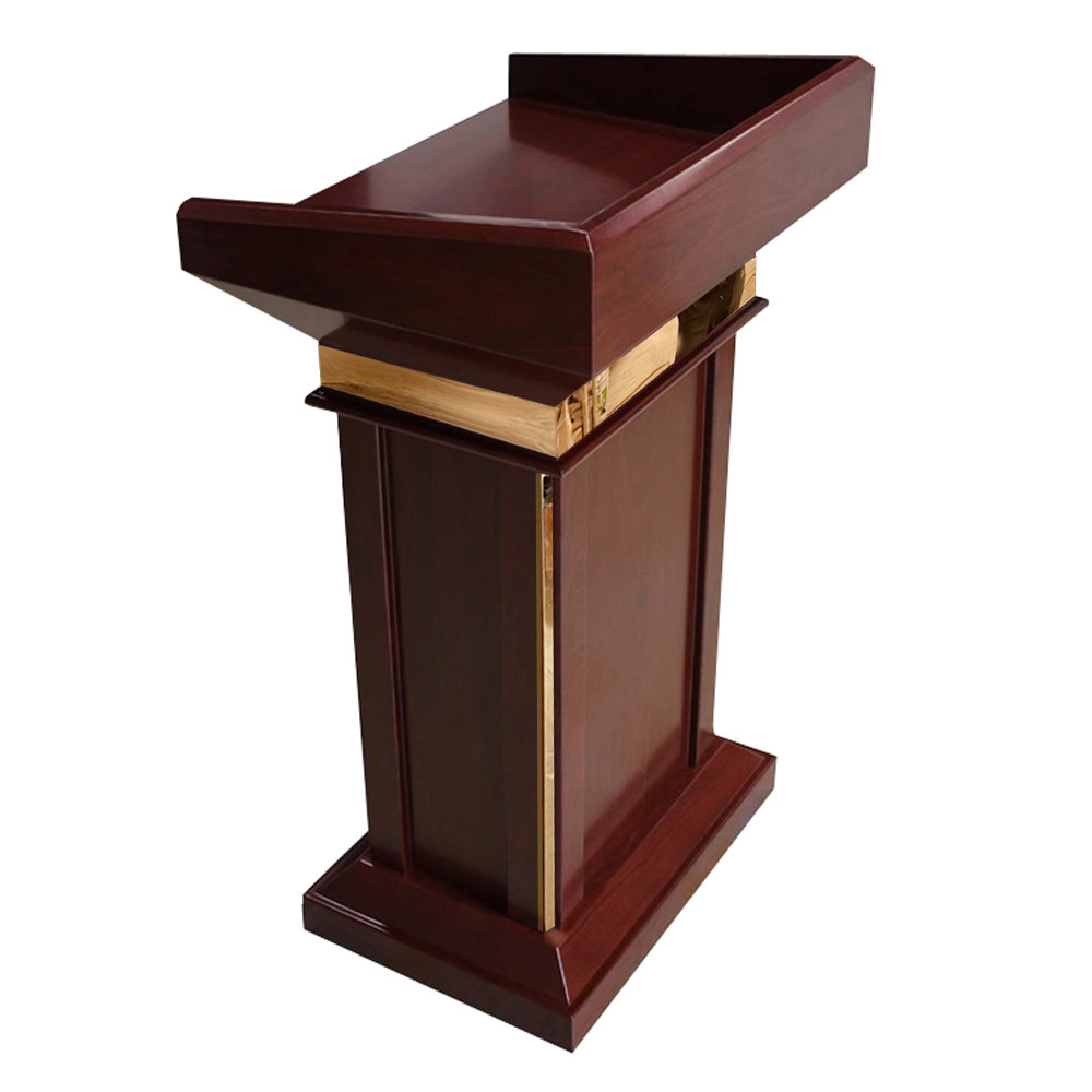 23新款简约接待演讲台发言主持迎宾导购泊车餐厅酒店司仪台优惠中