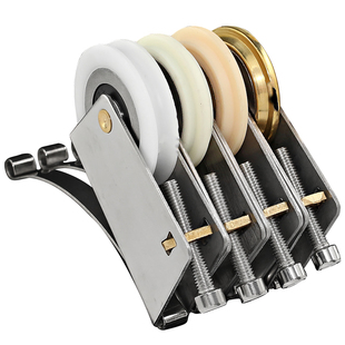 推拉门轨道滑轮衣柜门移门下滑轮导轨厨房卫生间滚轮浴室门地轮子