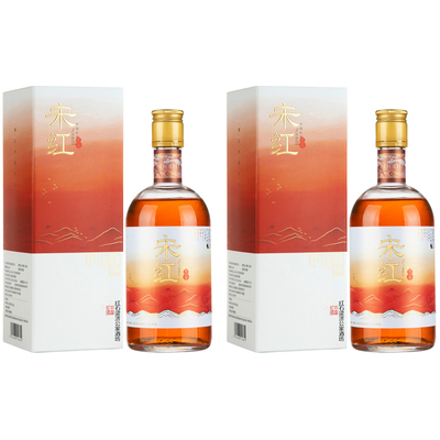宋红中国红酒低度微醺果酒2瓶装