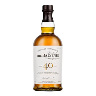 【高地】百富40年苏格兰斯佩塞单一麦芽威士忌礼盒酒The Balvenie