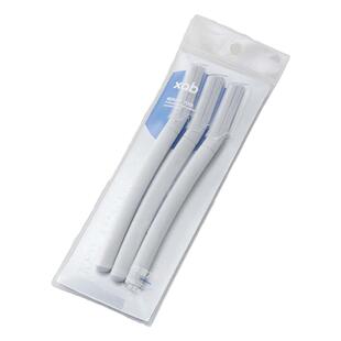 三福XAB进口刀片修眉刀3把 化妆工具用品修眉刀460767