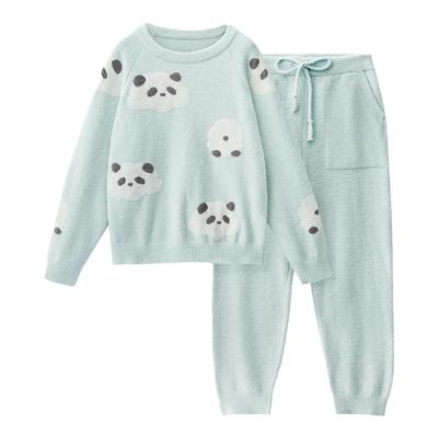 素肌良品半边绒情侣睡衣