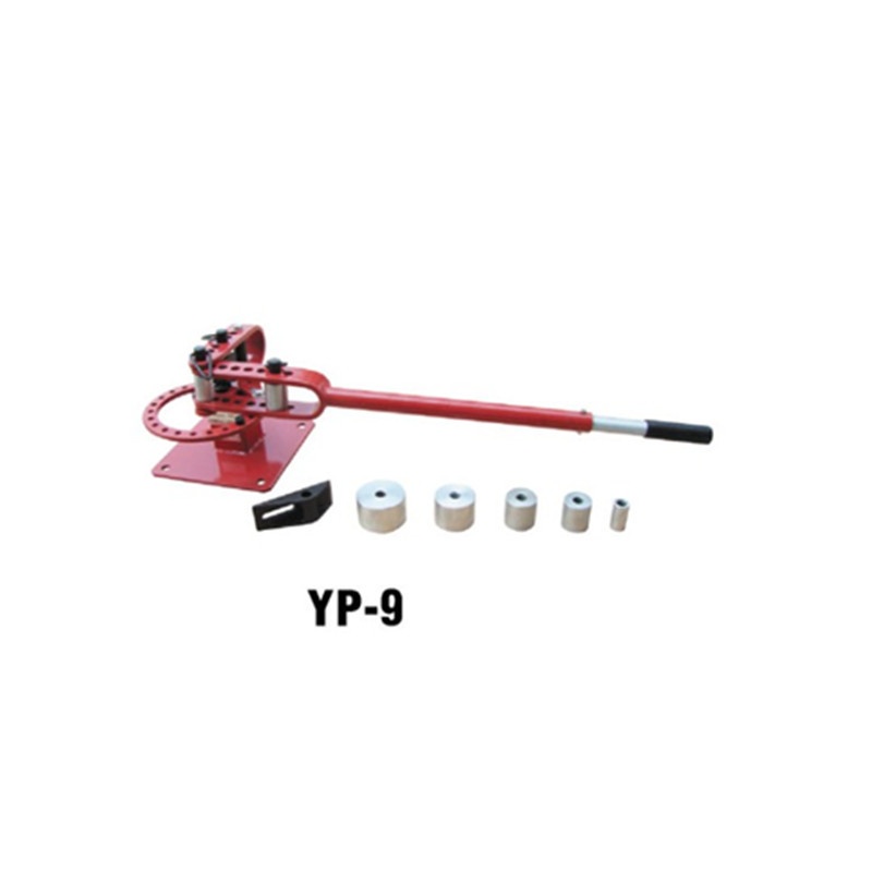 新款手动摆式折弯机小型金属异性折弯仪器YP-9YP-8弯管机钣金工具