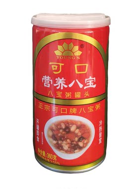 正宗可口牌大拇指八宝粥海南老牌子360克方便营养速食新款早餐粥