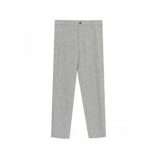 EHE男装 春季新款灰色原创设计精致文艺高级套西裤男裤子